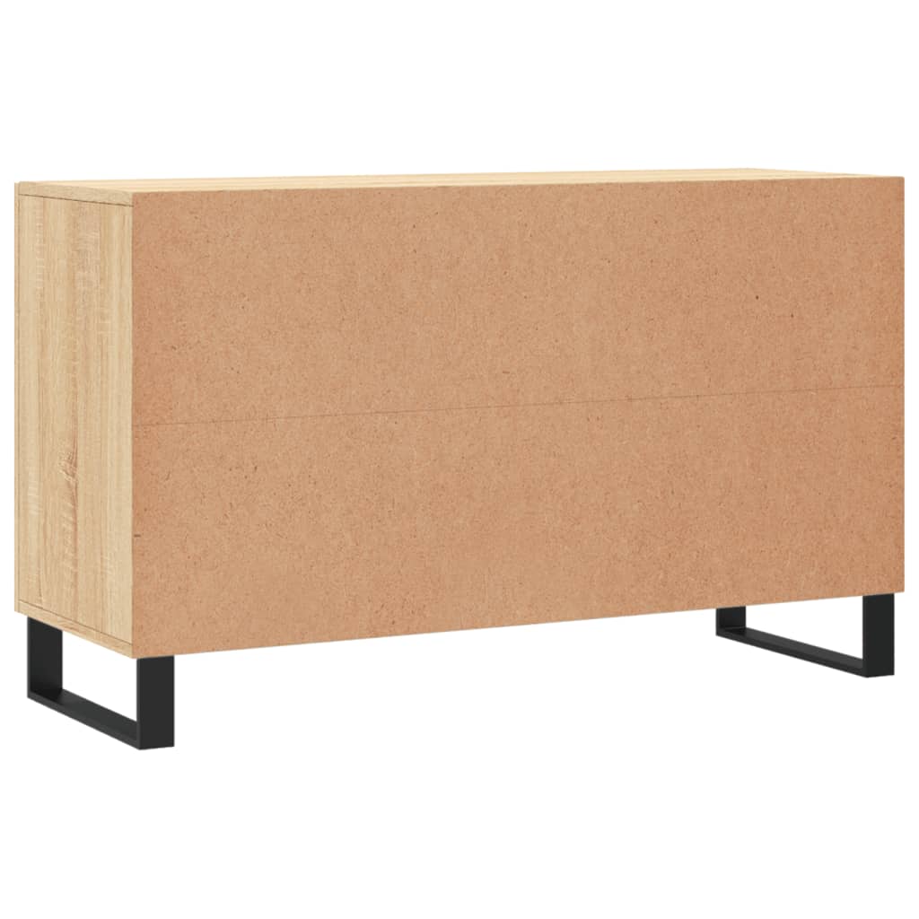 Buffet chêne sonoma 100x36x60 cm bois d'ingénierie - XIOS