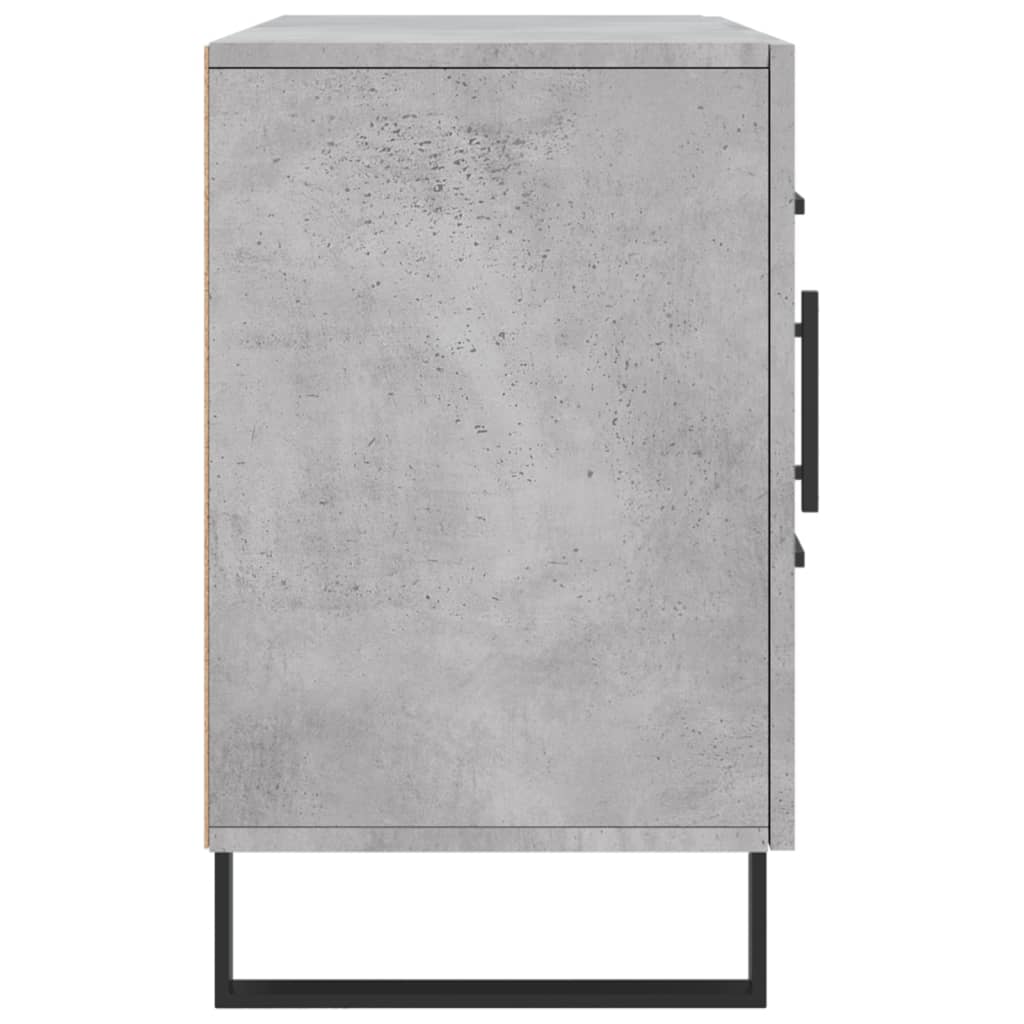 Buffet gris béton 100x36x60 cm bois d'ingénierie - XIOS