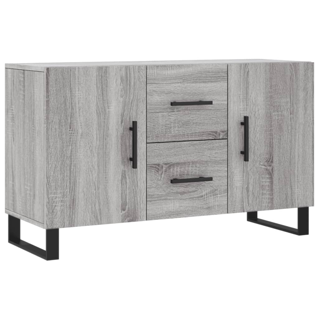 Buffet sonoma gris 100x36x60 cm bois d'ingénierie - XIOS