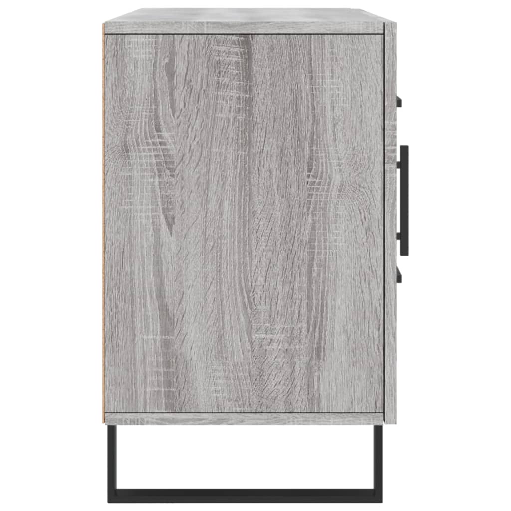Buffet sonoma gris 100x36x60 cm bois d'ingénierie - XIOS