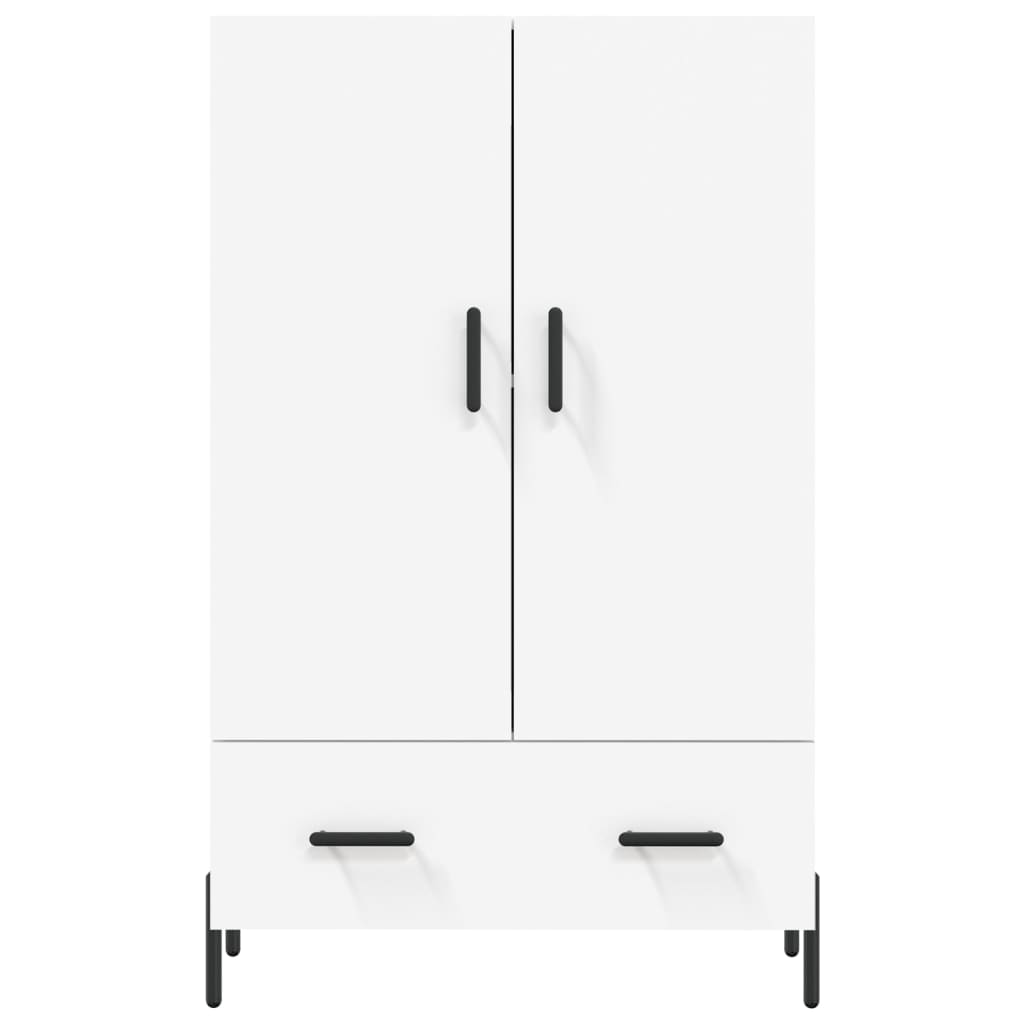 Buffet haut blanc 69,5x31x115 cm bois d'ingénierie - XIOS
