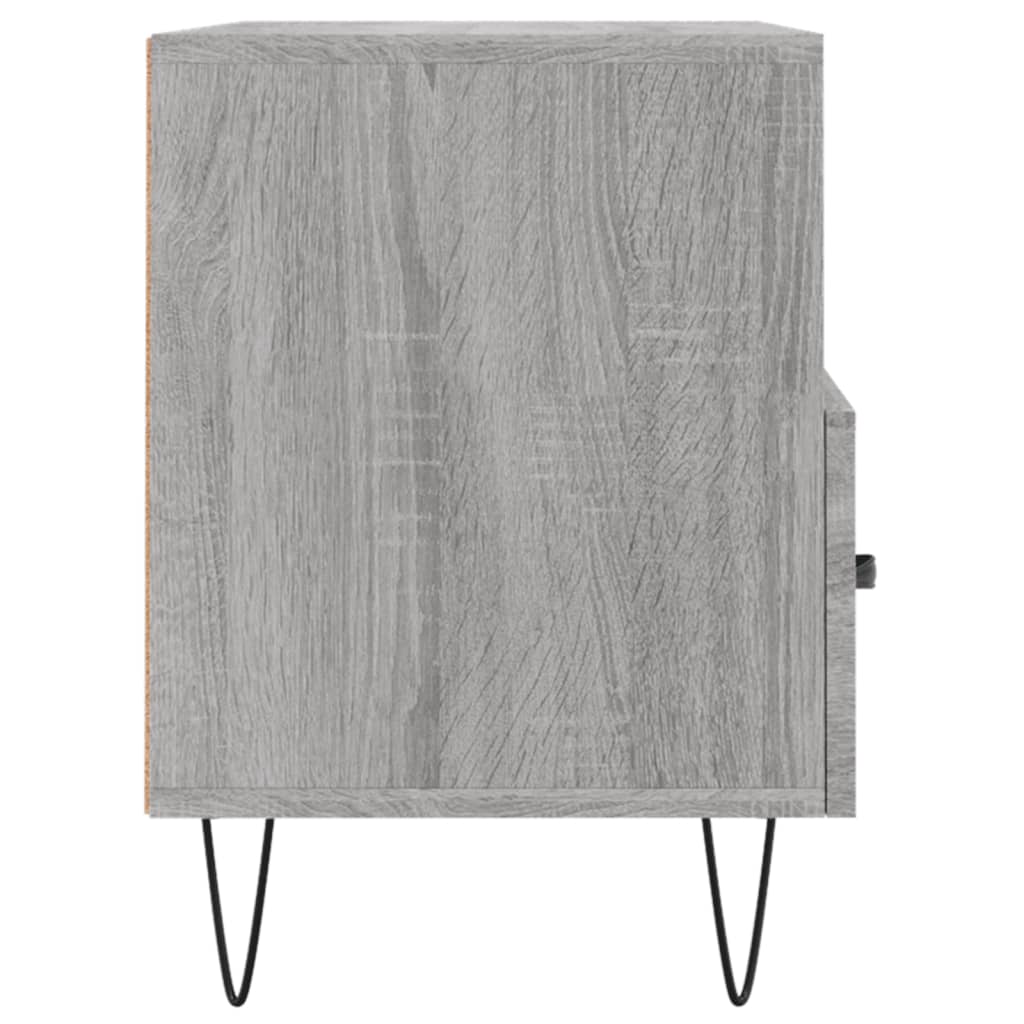 Meuble TV Sonoma gris 80x36x50 cm Bois d'ingénierie - XIOS