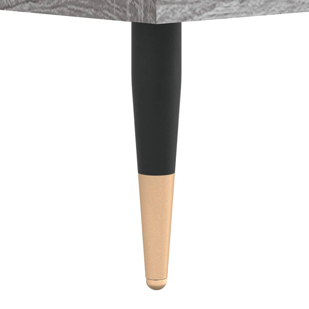 Meuble TV sonoma gris 150x30x50 cm bois d'ingénierie - XIOS