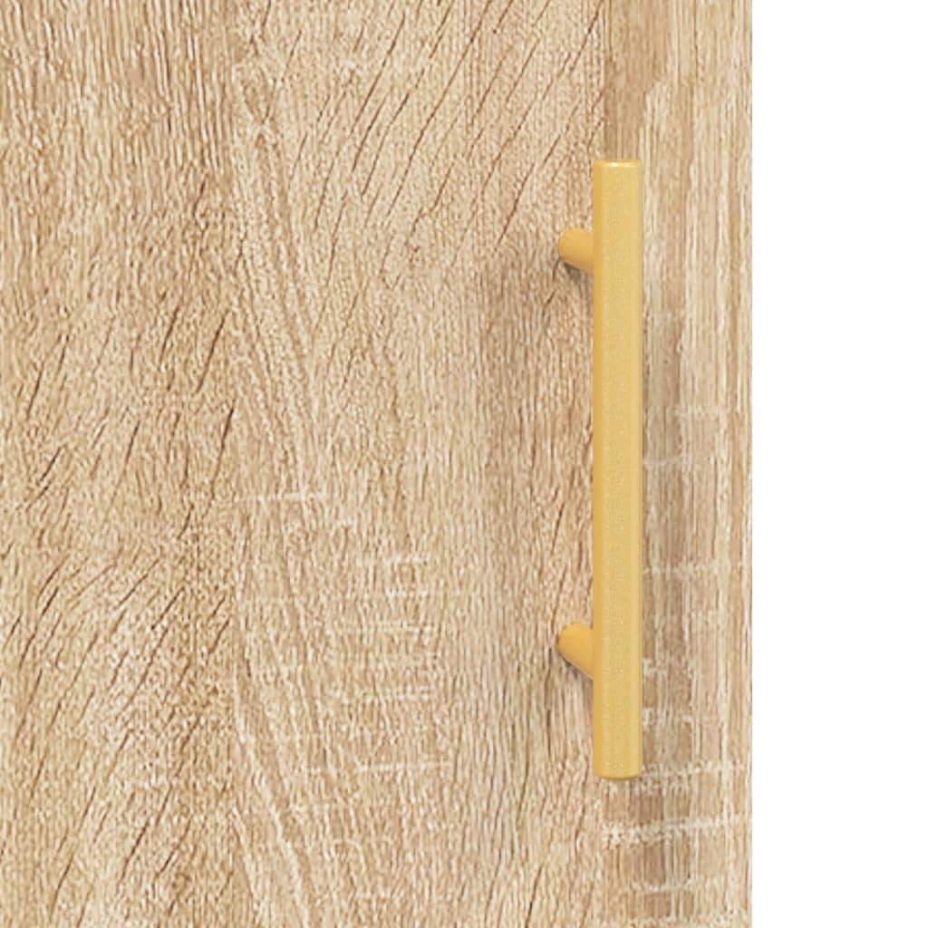 Meuble TV chêne sonoma 150x30x50 cm bois d'ingénierie - XIOS