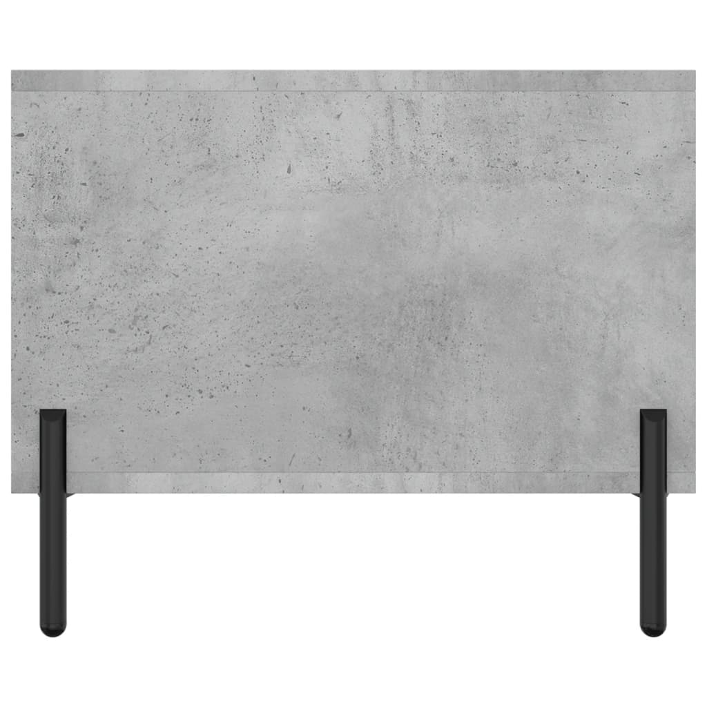 Table basse gris béton 102x50x40 cm bois d'ingénierie - XIOS