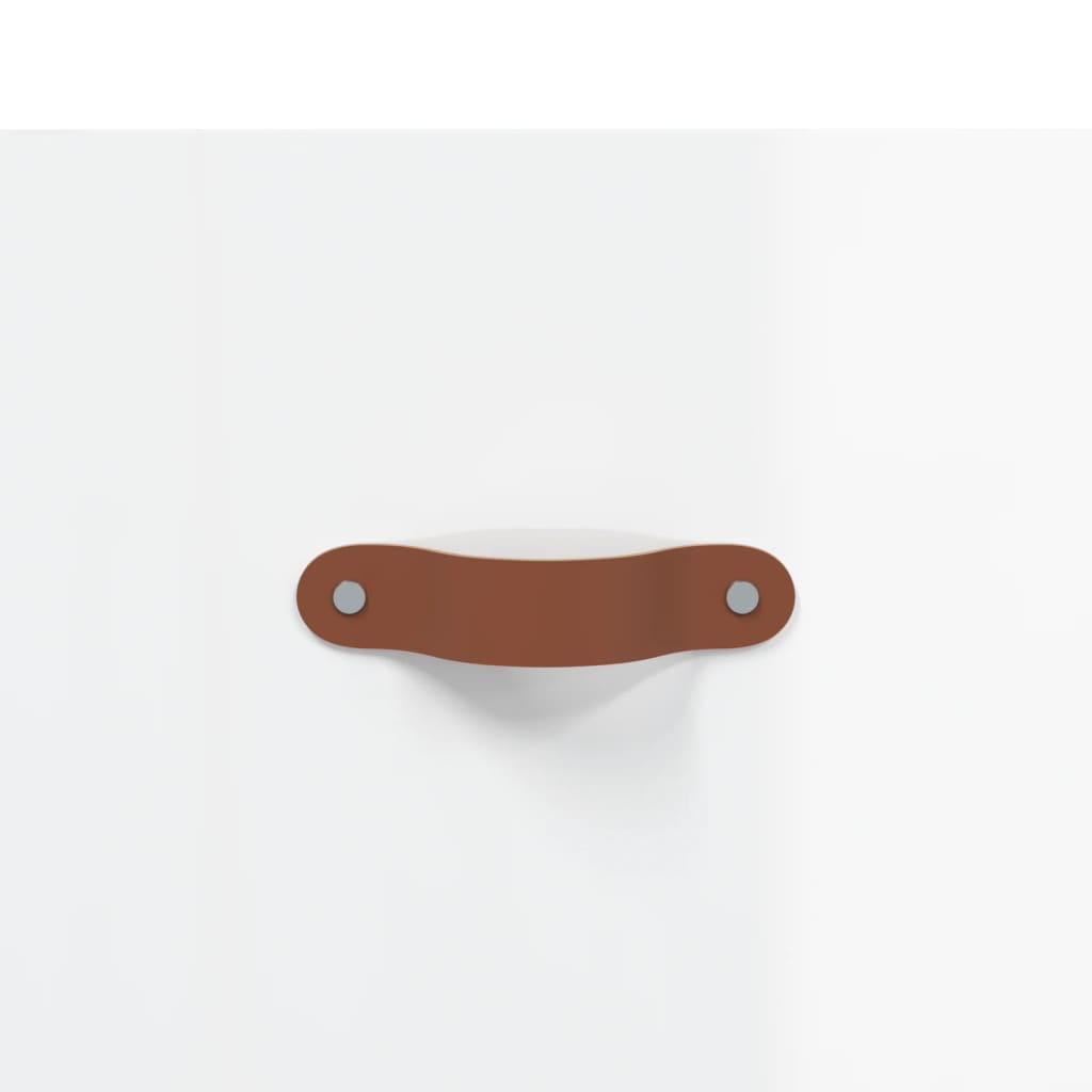 Tables basses 2 pcs blanc brillant 50x50x40cm bois d'ingénierie - XIOS