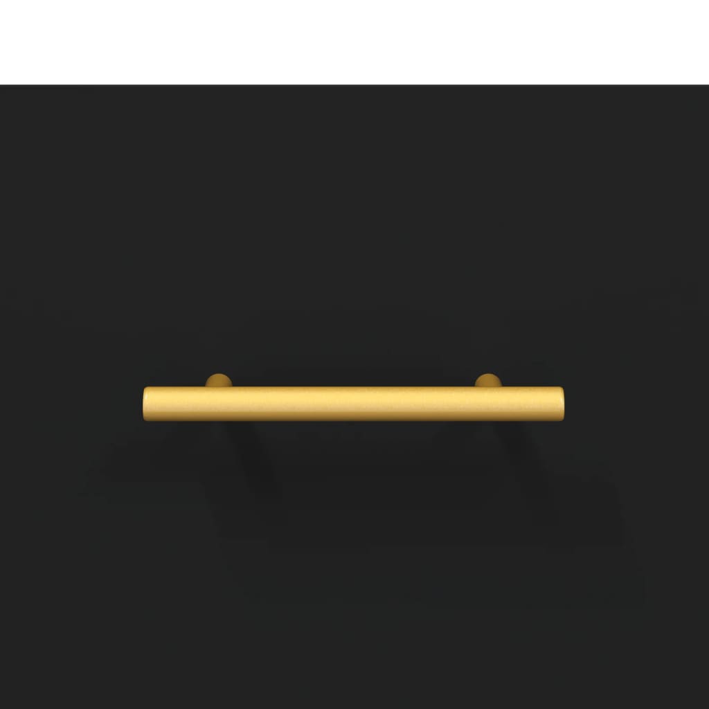 Table basse Noir 50x50x40 cm Bois d'ingénierie - XIOS