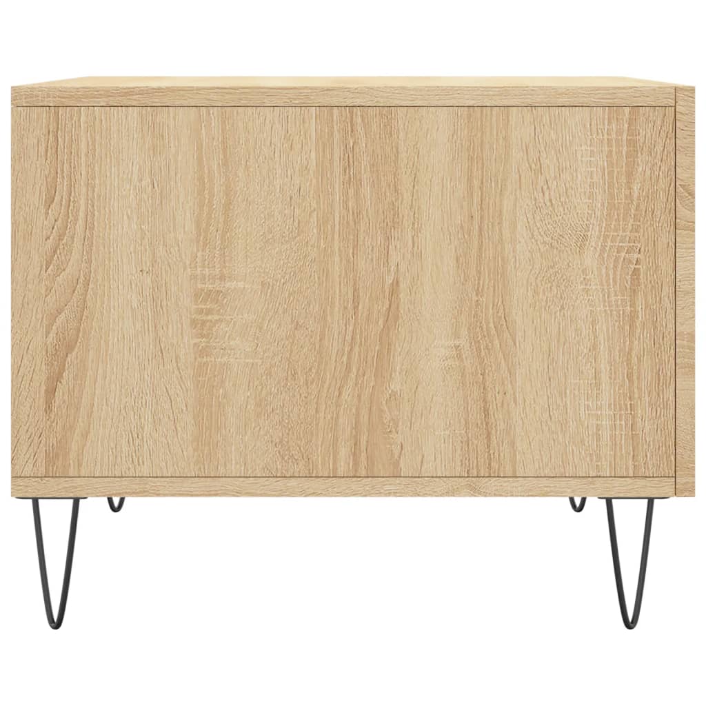 Tables basses 2 pcs chêne sonoma 50x50x40 cm bois d'ingénierie - XIOS