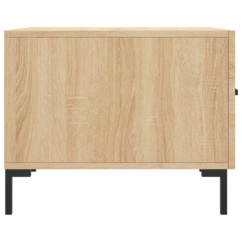 Tables basses 2 pcs chêne sonoma 50x50x40 cm bois d'ingénierie - XIOS