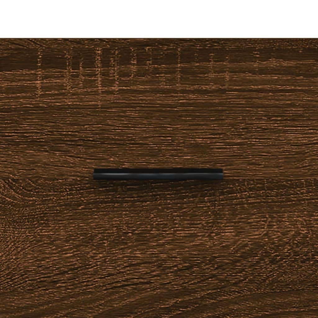 Table basse Chêne marron 50x50x40 cm Bois d'ingénierie - XIOS