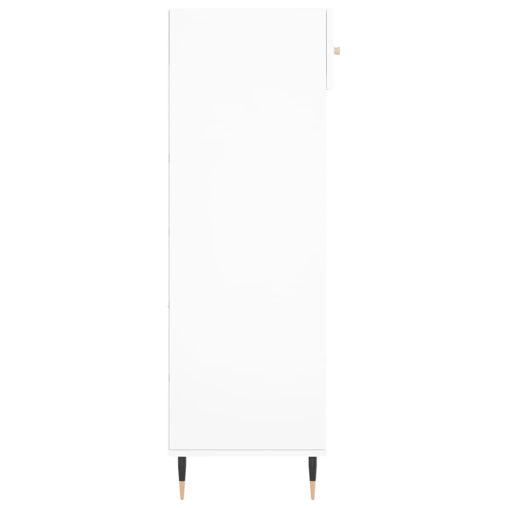 Armoire à chaussures blanc 60x35x105 cm bois d'ingénierie - XIOS