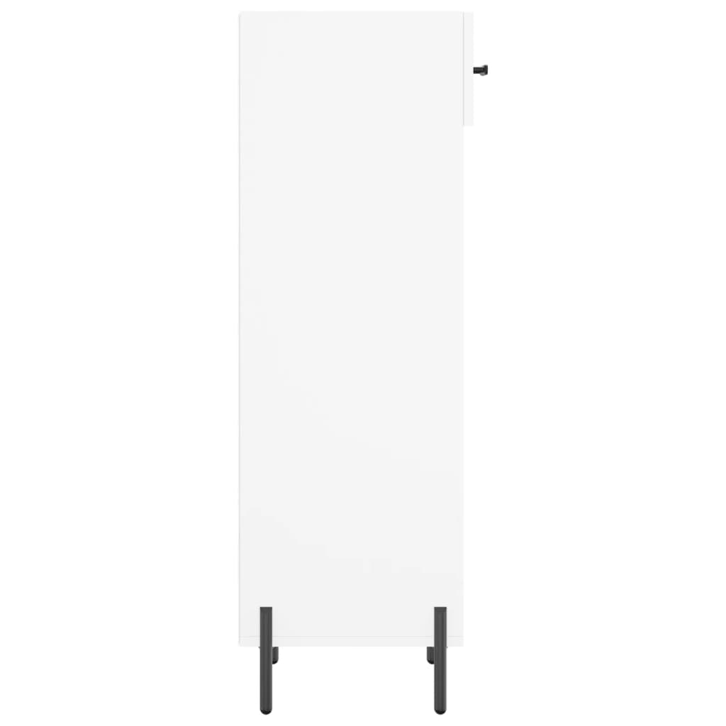 Armoire à chaussures blanc 30x35x105 cm bois d'ingénierie - XIOS