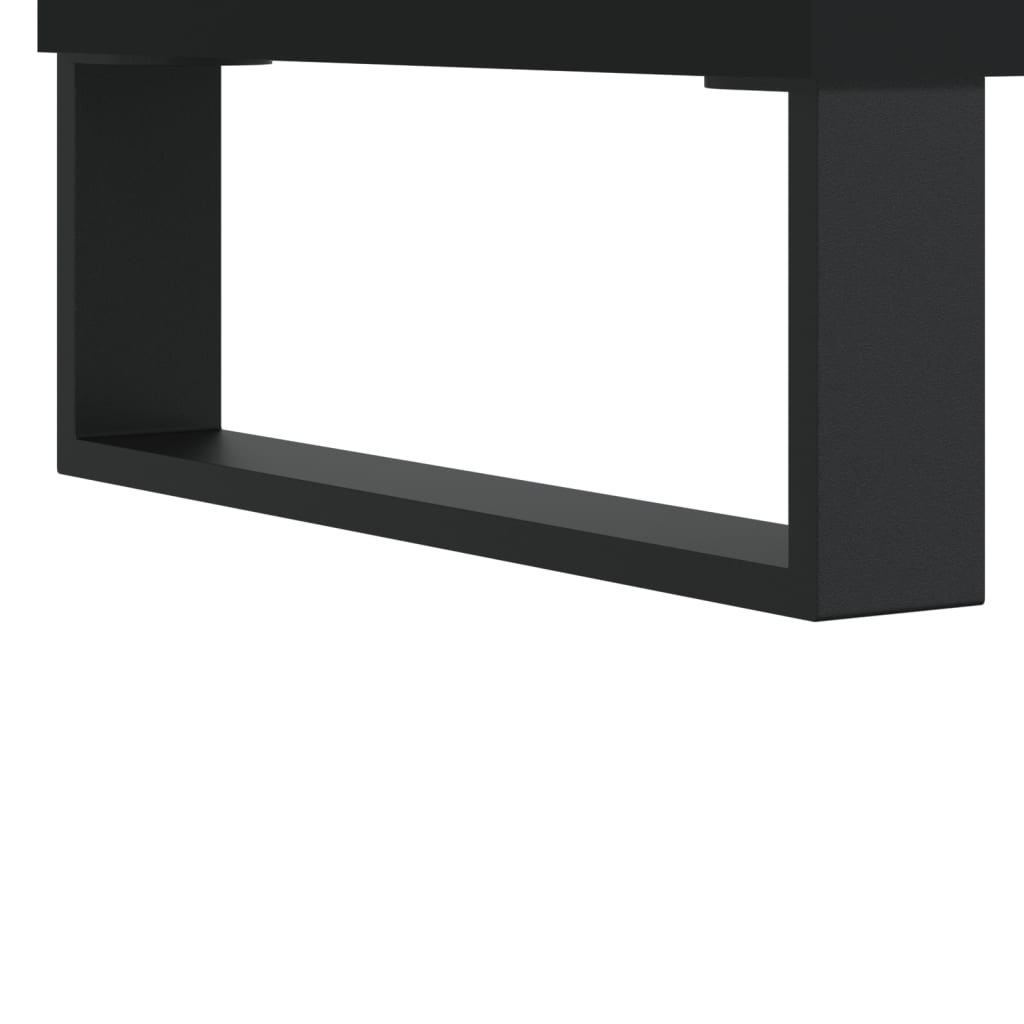 Armoire à chaussures noir 30x35x105 cm bois d'ingénierie - XIOS