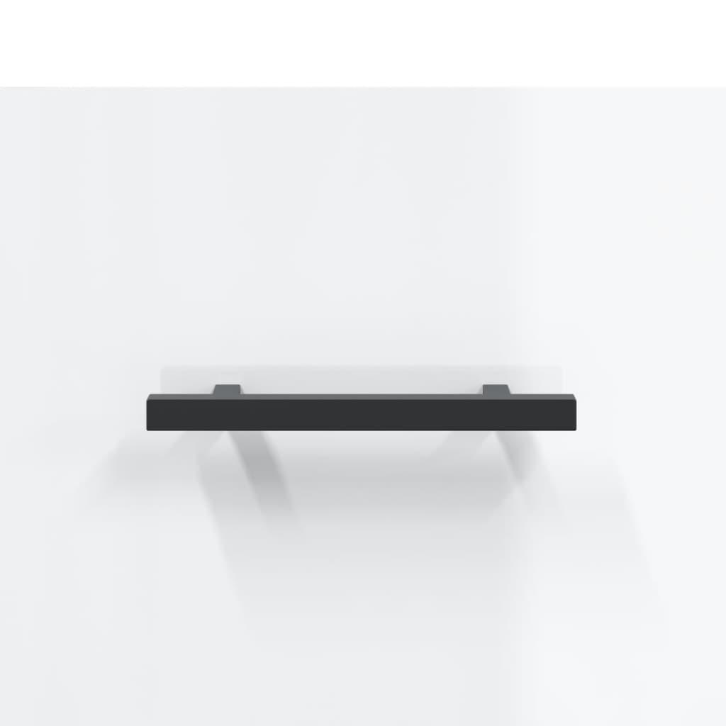 Armoire à chaussure Blanc brillant 30x35x105 cm Bois ingénierie - XIOS