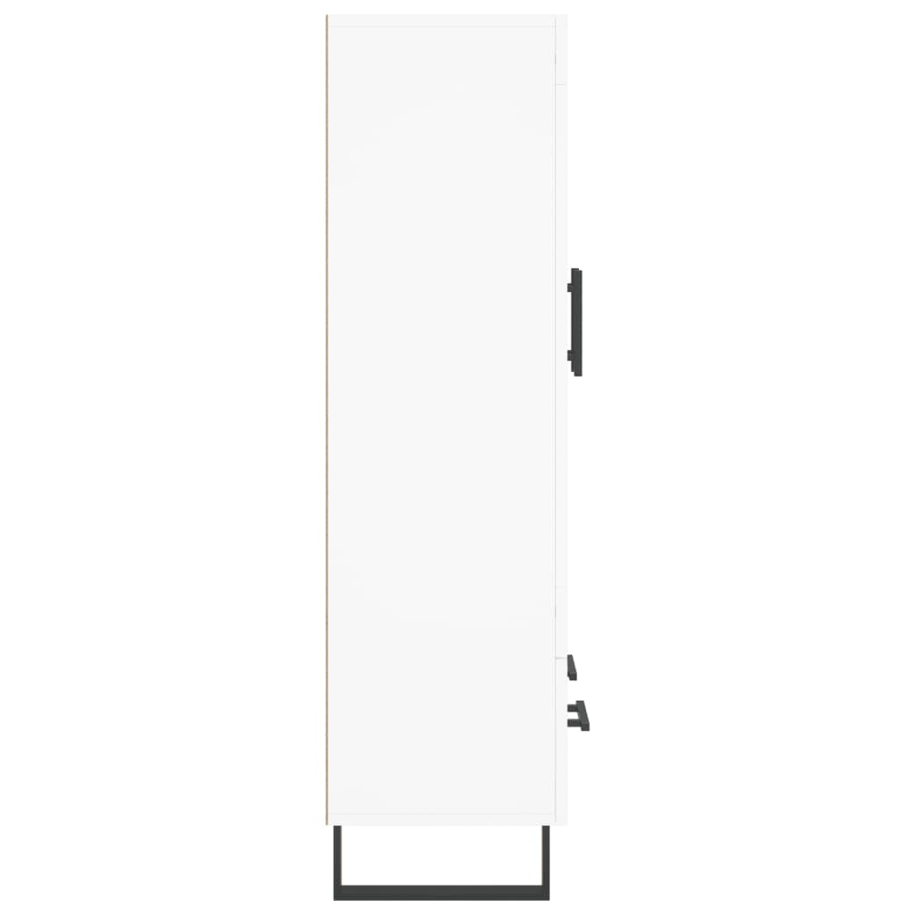 Buffet haut blanc 69,5x31x115 cm bois d'ingénierie - XIOS