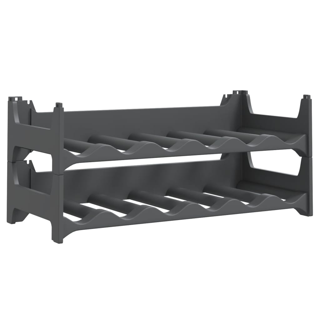 Casier à vin pour 12 bouteilles PP empilable - XIOS