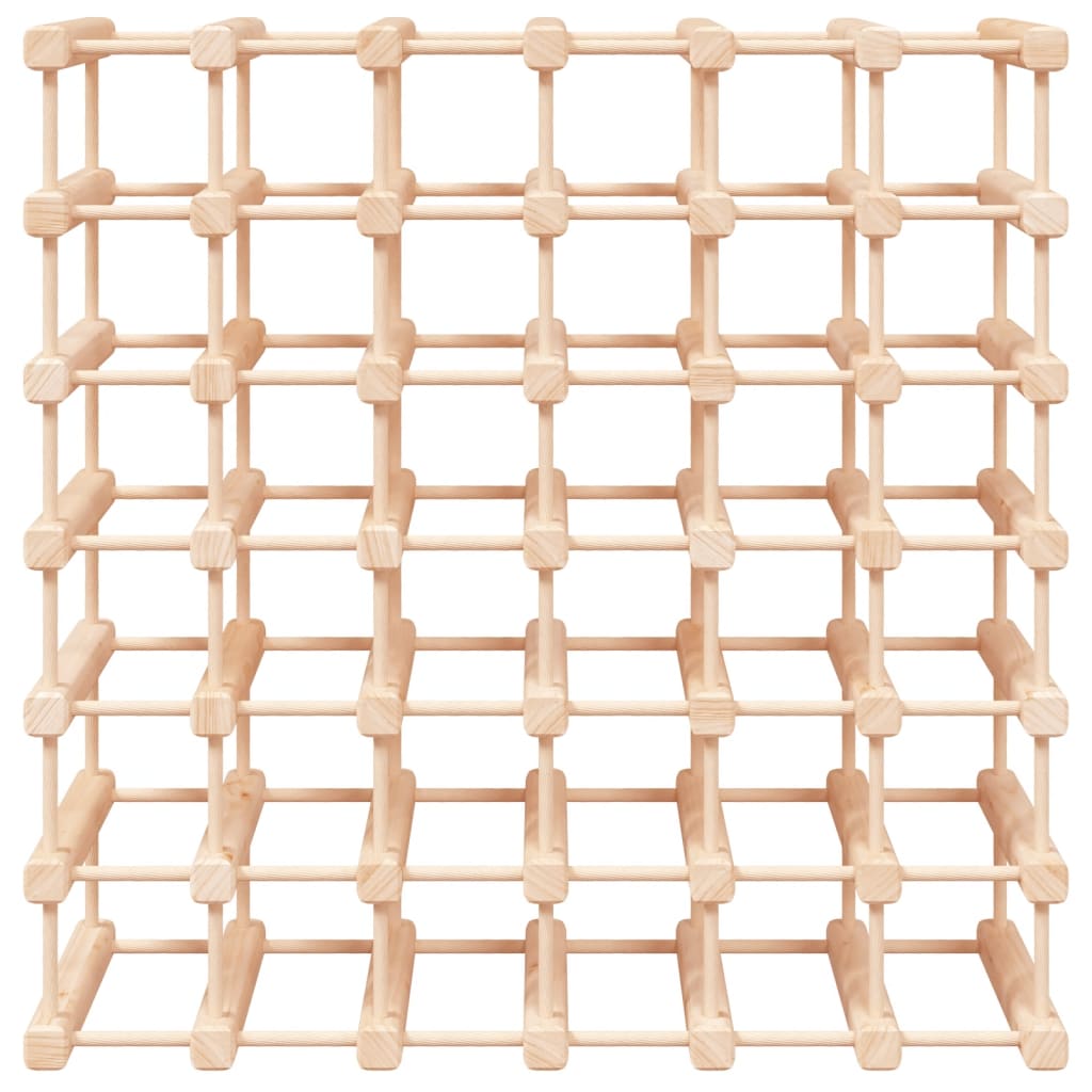 Casier à vin pour 42 bouteilles 68,5x23x68,5 cm pin massif - XIOS