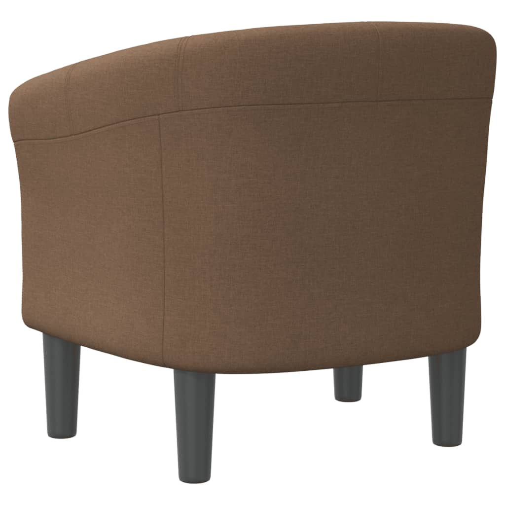 Chaise cabriolet marron tissu - XIOS
