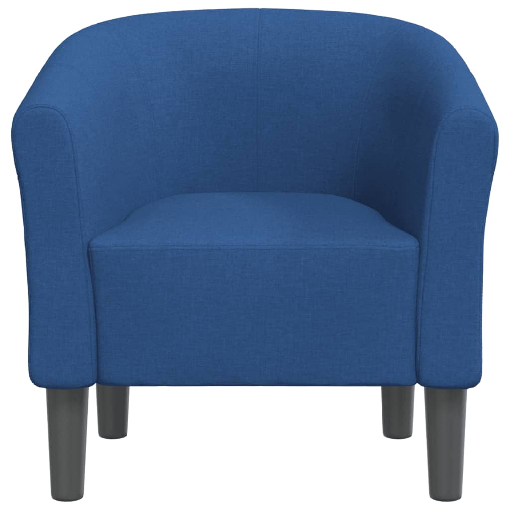 Fauteuil cabriolet bleu tissu - XIOS