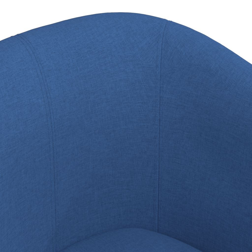 Fauteuil cabriolet bleu tissu - XIOS