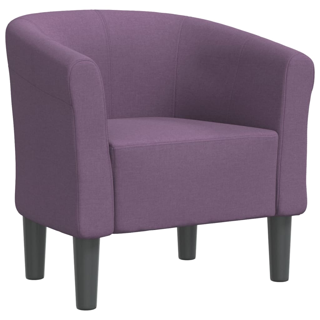 Fauteuil cabriolet violet tissu - XIOS