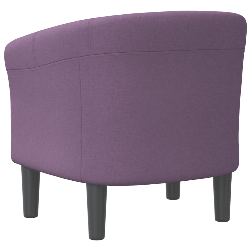 Fauteuil cabriolet violet tissu - XIOS