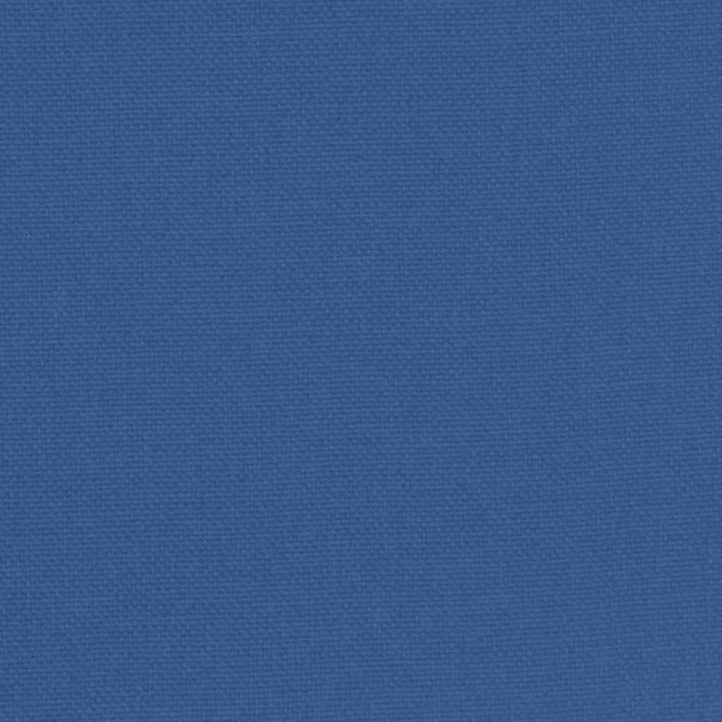 Chaise cabriolet avec repose-pied bleu tissu - XIOS