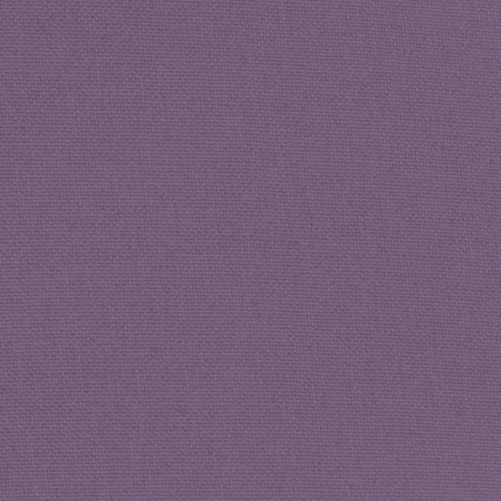 Chaise cabriolet avec repose-pied violet tissu - XIOS