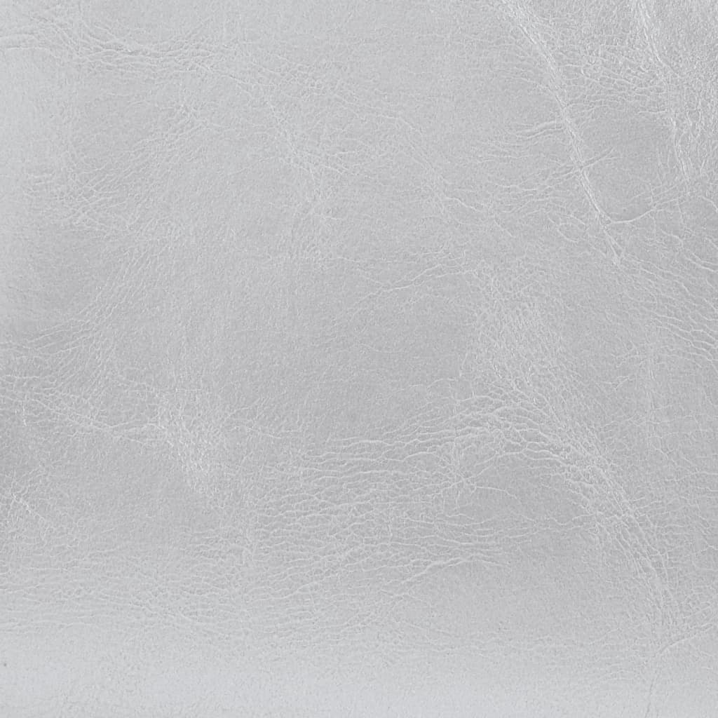 Fauteuil argenté similicuir - XIOS