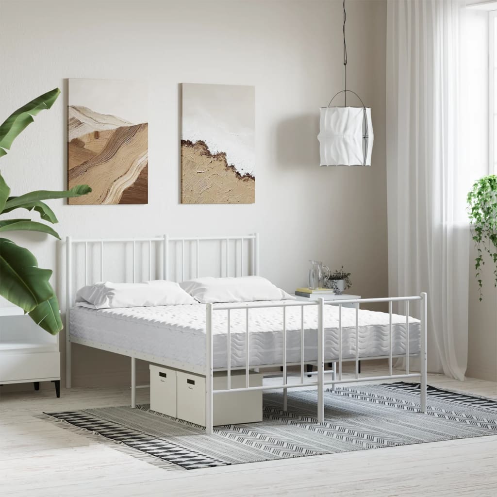 Matelas en mousse blanc 140x190 cm dureté H2 H3 - XIOS