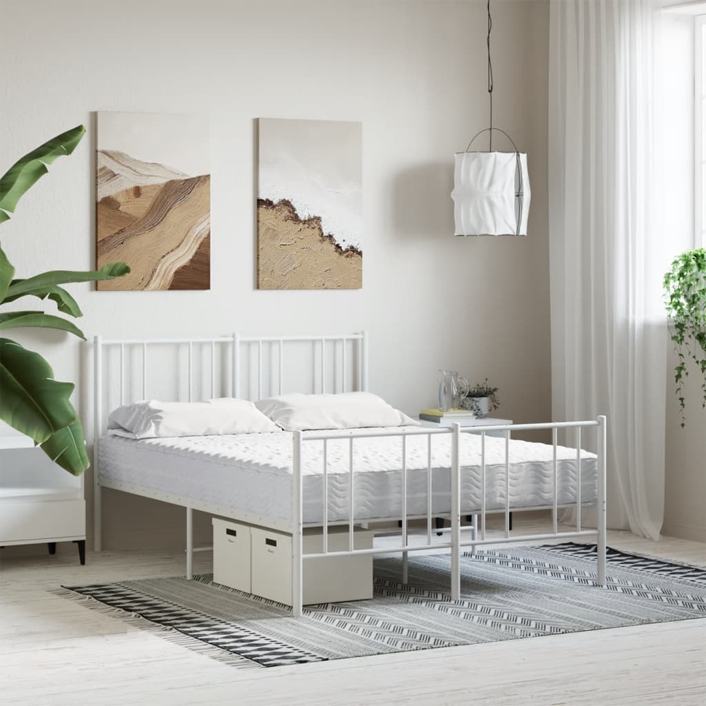 Matelas en mousse blanc 140x200 cm dureté H2 H3 - XIOS
