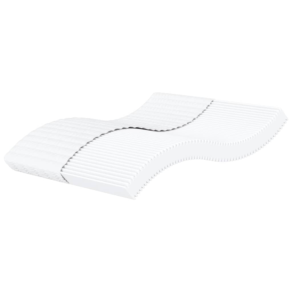 Matelas en mousse blanc 160x200 cm dureté H2 H3 - XIOS