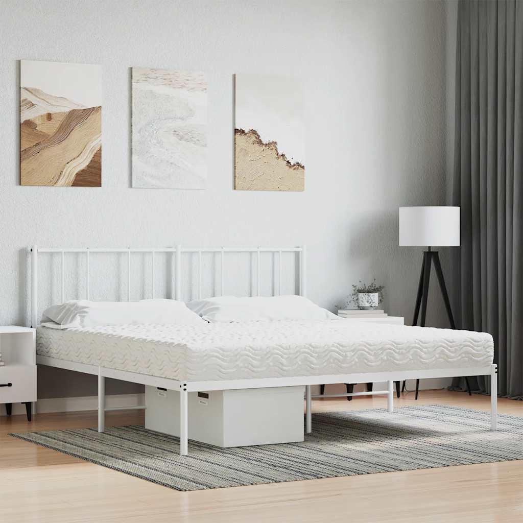 Matelas en mousse blanc 160x200 cm dureté H2 H3 - XIOS