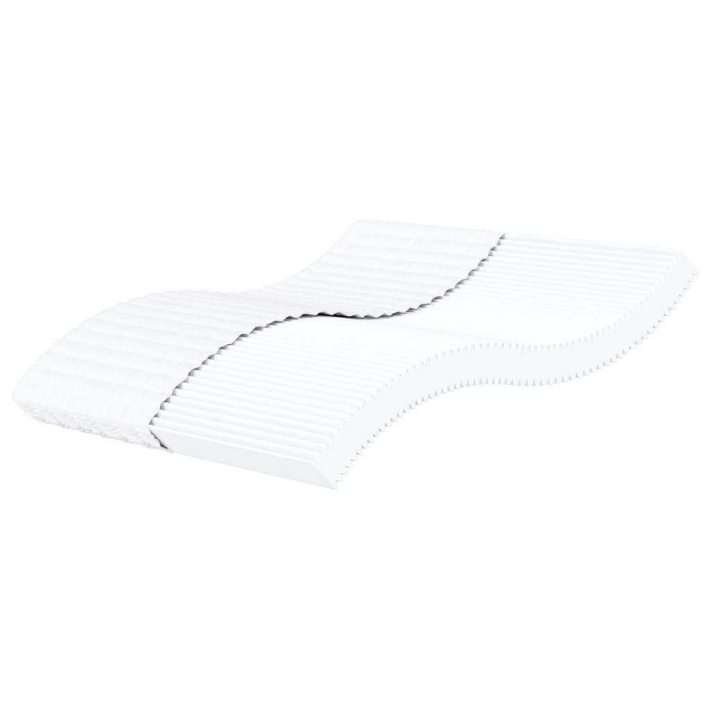 Matelas en mousse blanc 200x200 cm dureté H2 H3 - XIOS