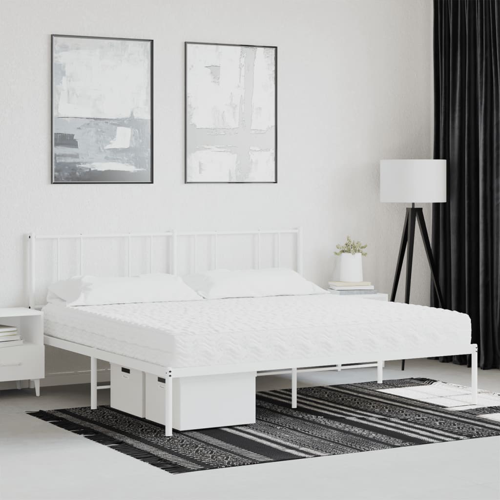 Matelas en mousse blanc 200x200 cm dureté H2 H3 - XIOS
