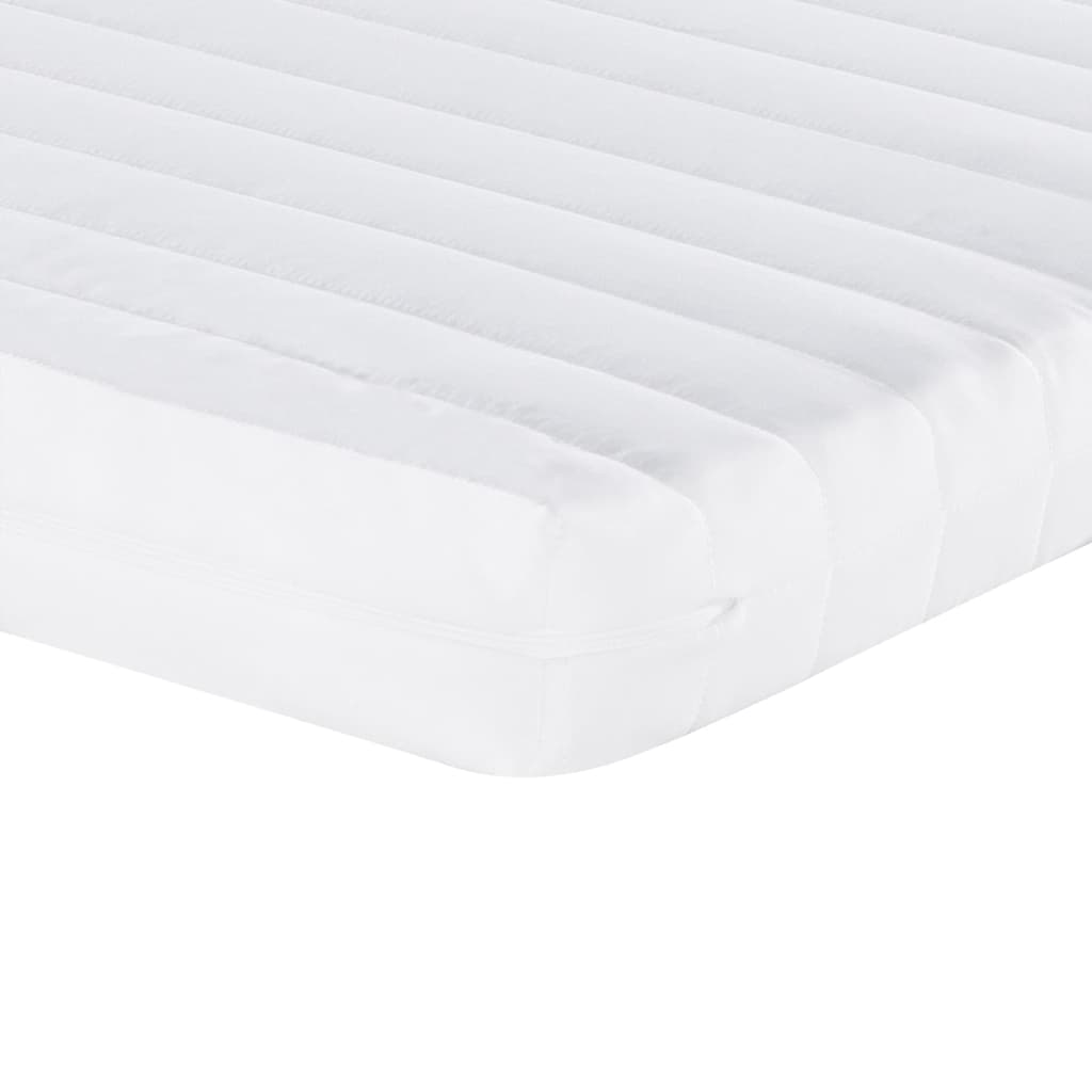 Matelas en mousse blanc 90 x 190 cm, 7 zones, dureté 20 ILD - XIOS
