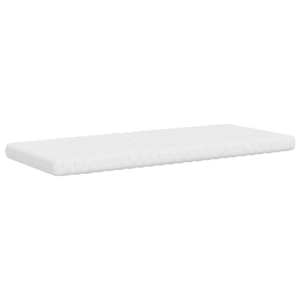 Matelas en mousse blanc 90x200 cm 7 zones dureté 20 ILD - XIOS