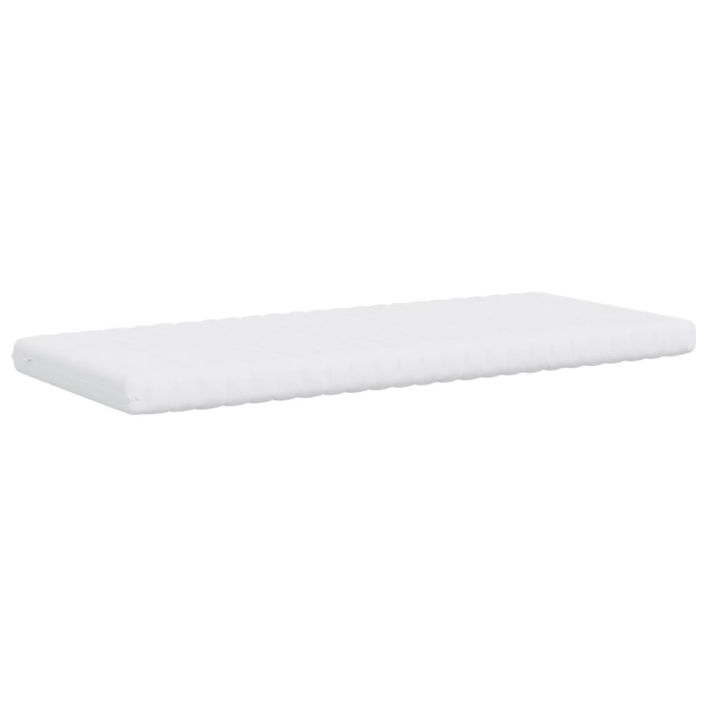 Matelas en mousse blanc 100x200 cm 7 zones dureté 20 ILD - XIOS