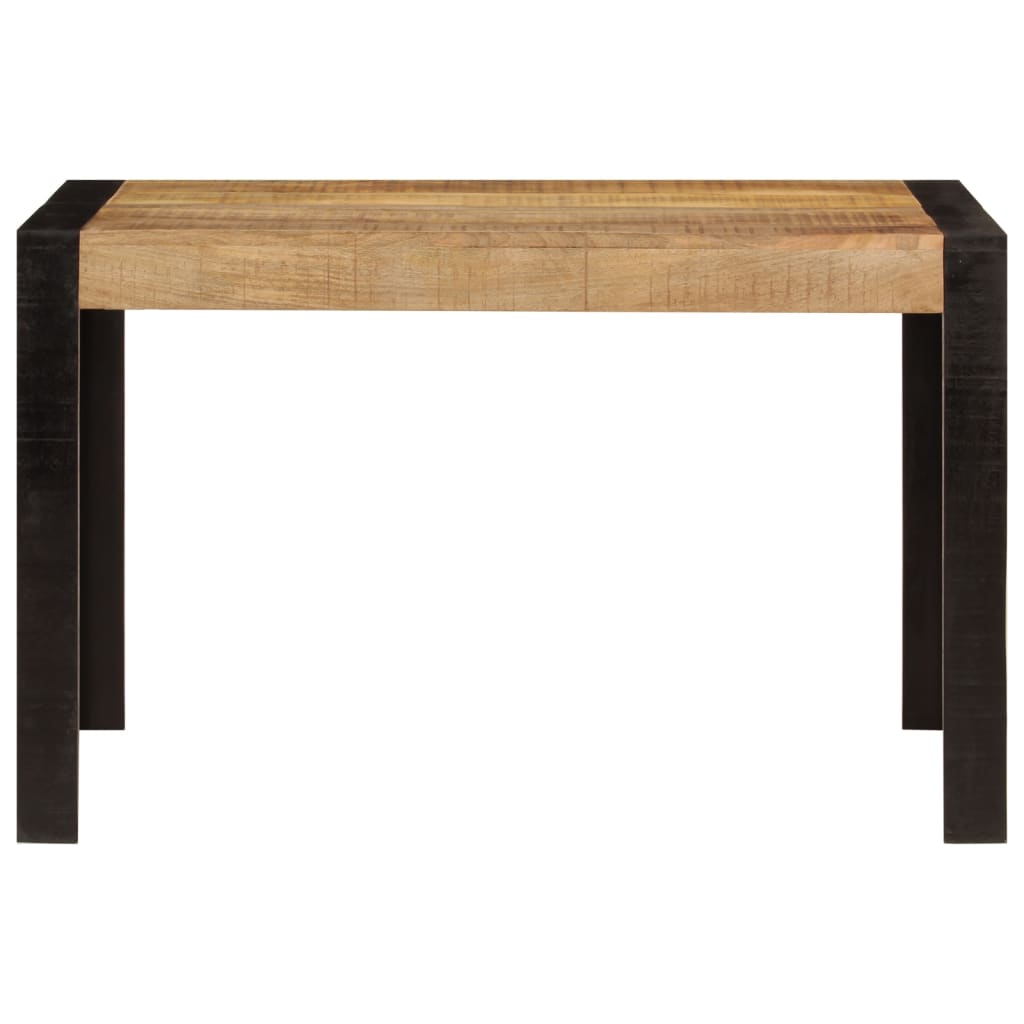 Table à dîner 120x60x76 cm bois de manguier massif