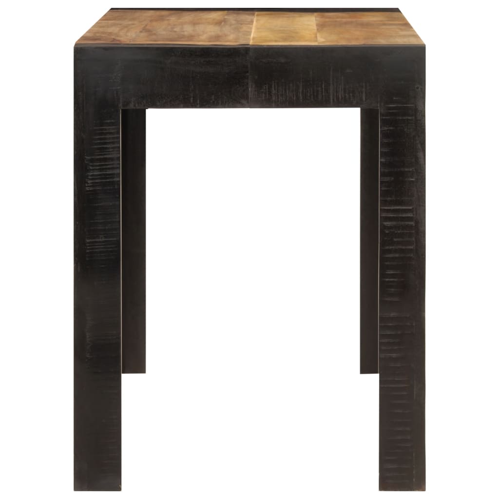 Table à dîner 120x60x76 cm bois de manguier massif