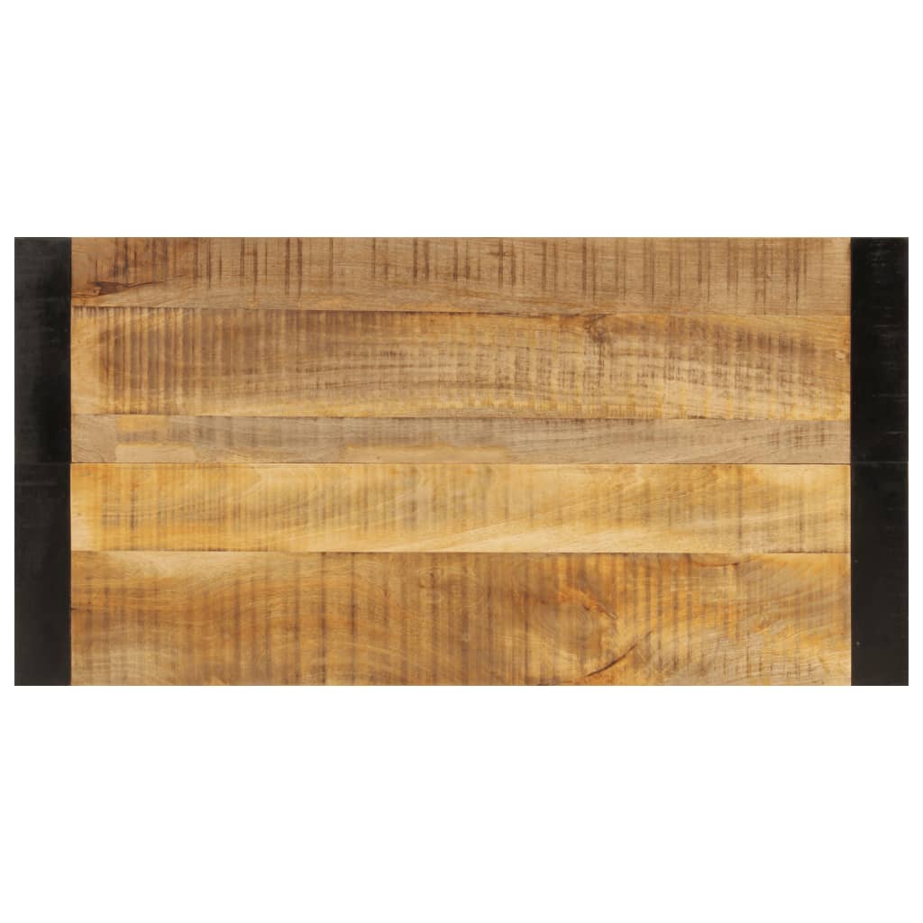 Table à dîner 120x60x76 cm bois de manguier massif