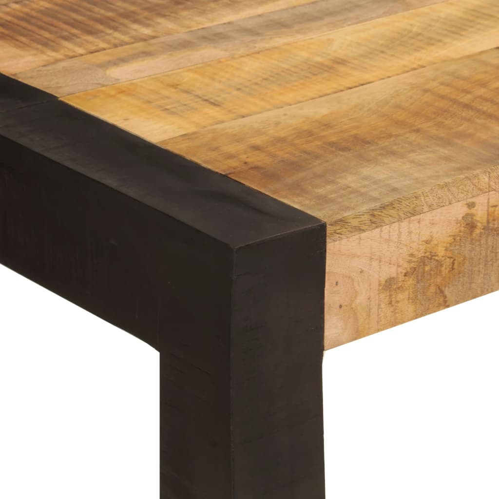 Table à dîner 120x60x76 cm bois de manguier massif - XIOS