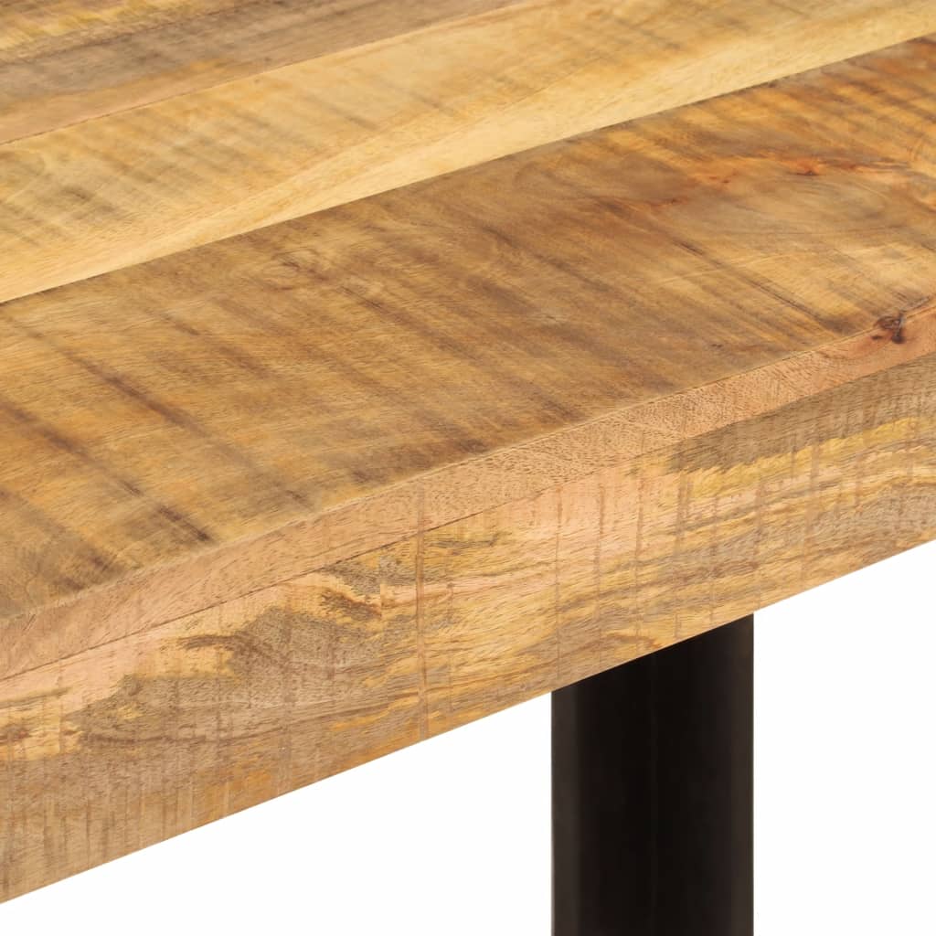 Table à dîner 120x60x76 cm bois de manguier massif - XIOS