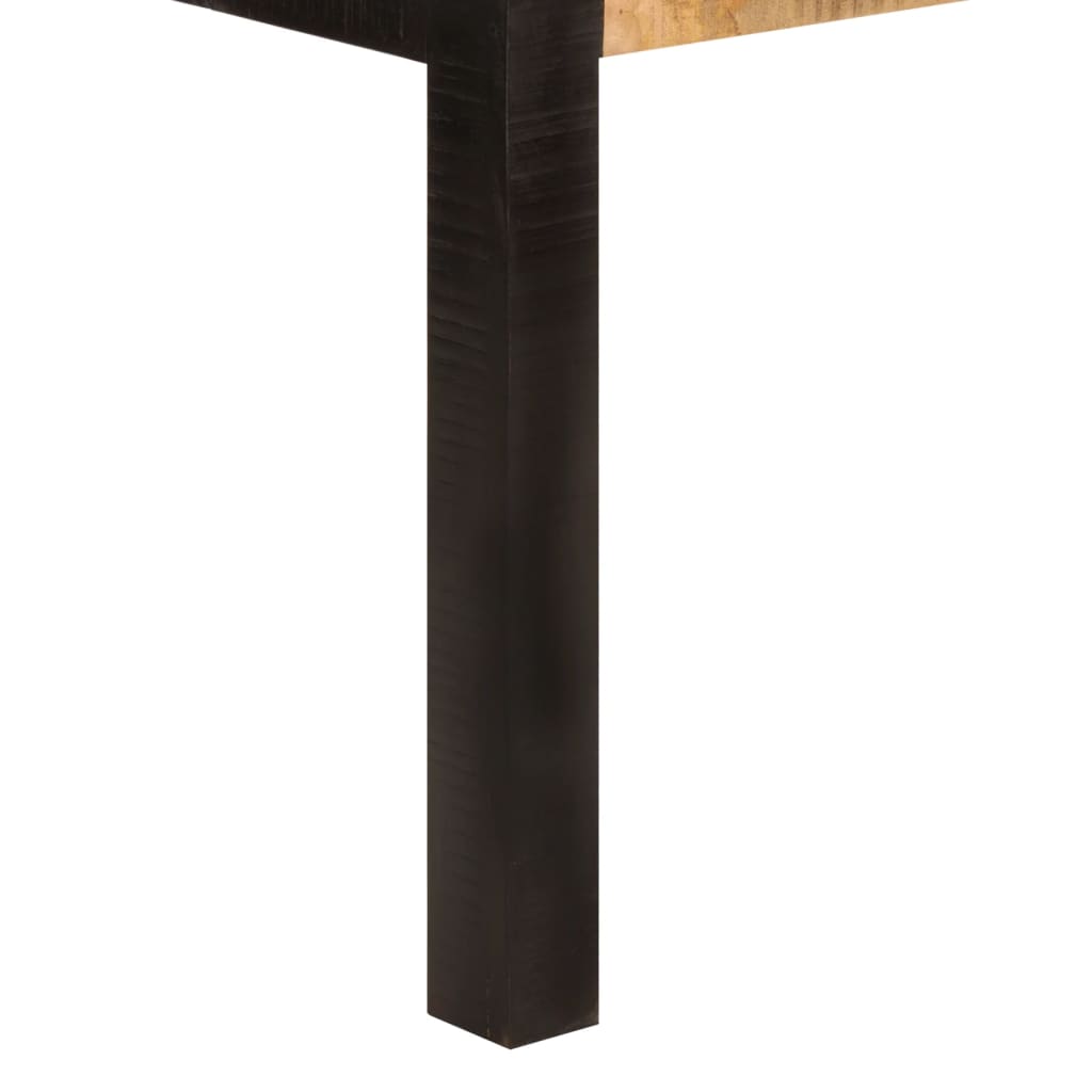 Table à dîner 120x60x76 cm bois de manguier massif