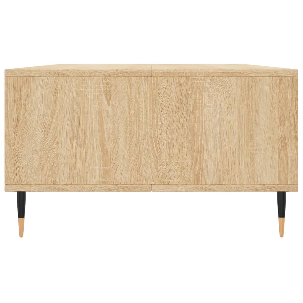 Table basse chêne sonoma 104x60x35 cm bois d'ingénierie - XIOS