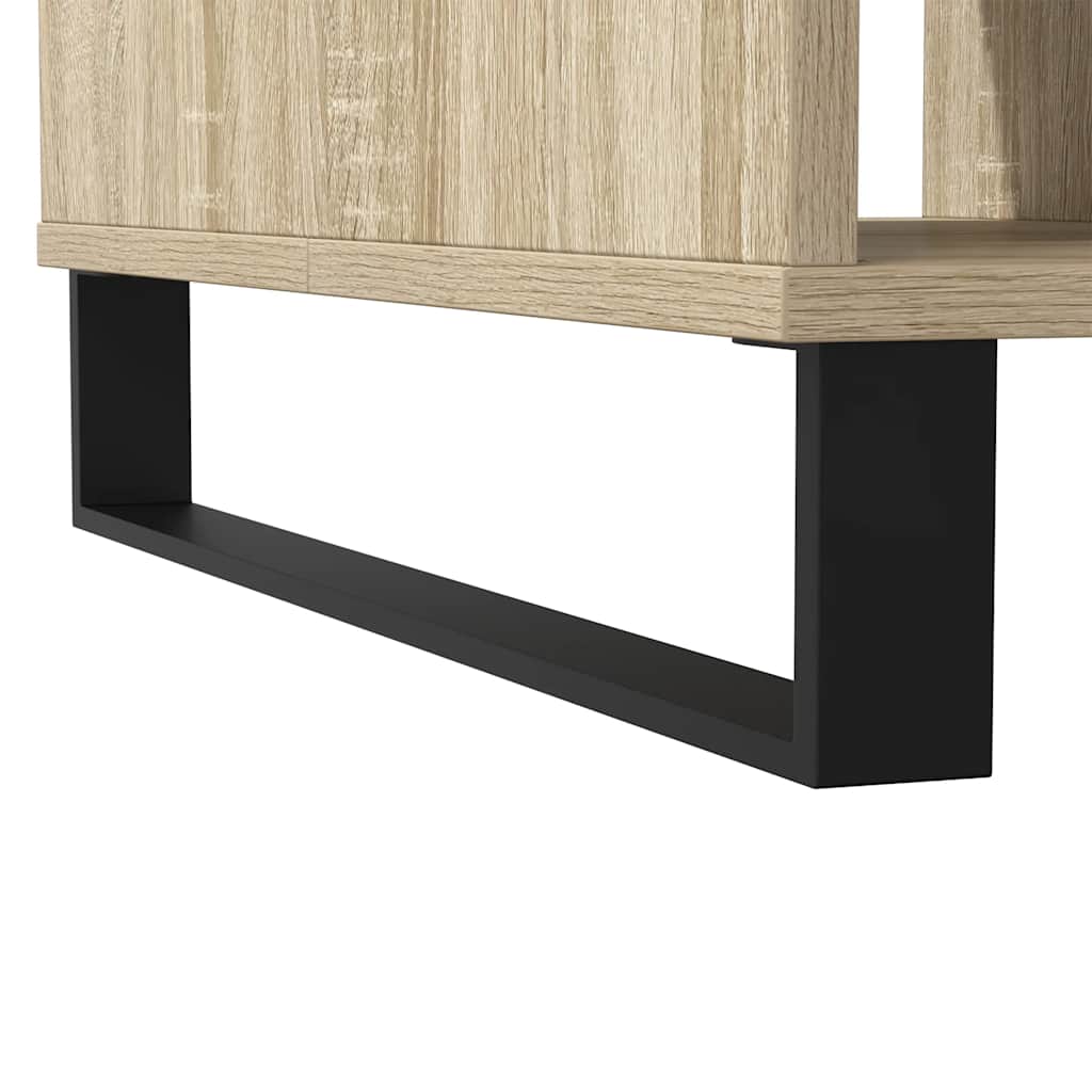 Table basse chêne sonoma 104x60x35 cm bois d'ingénierie - XIOS