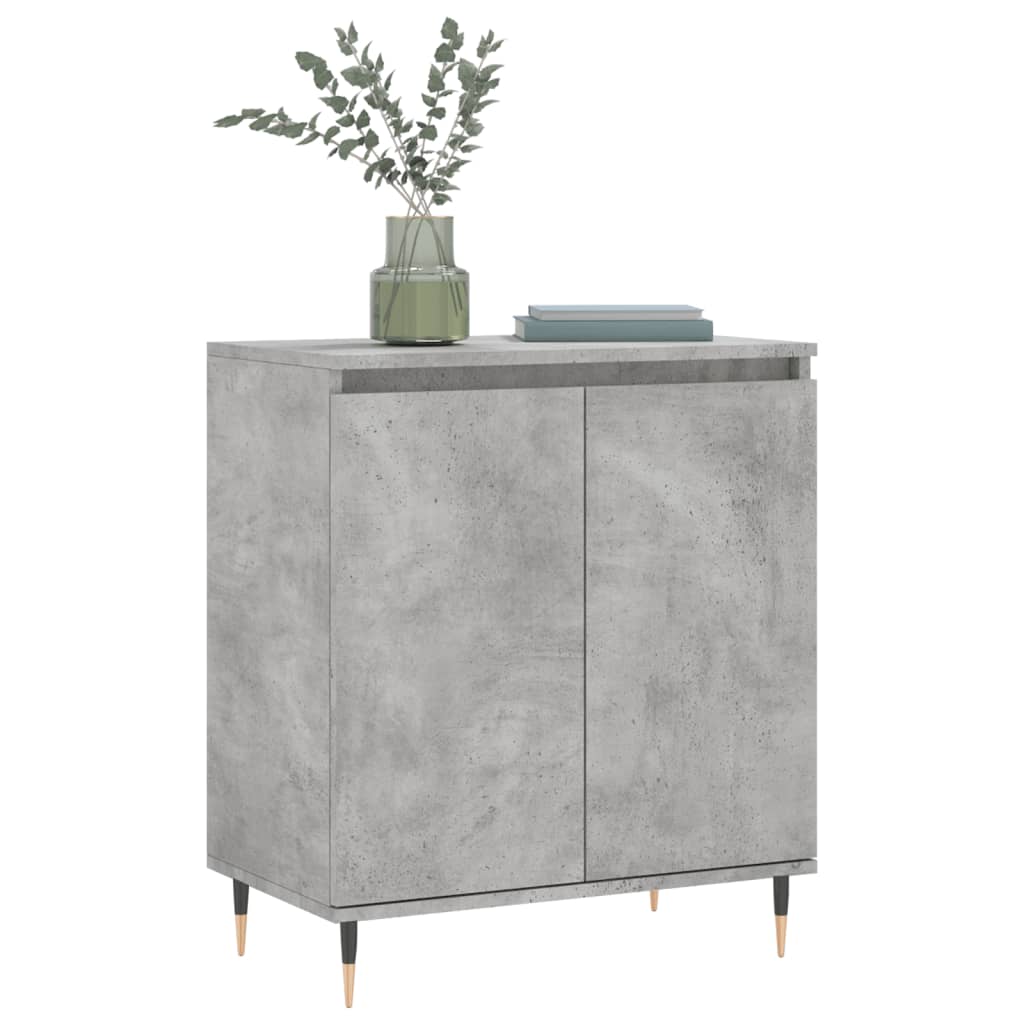 Buffet Gris béton 60x35x70 cm Bois d'ingénierie - XIOS