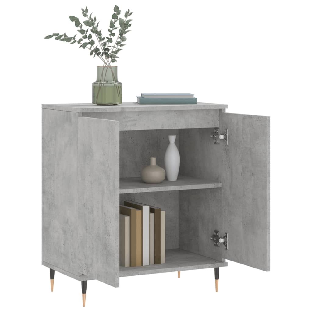 Buffet Gris béton 60x35x70 cm Bois d'ingénierie - XIOS