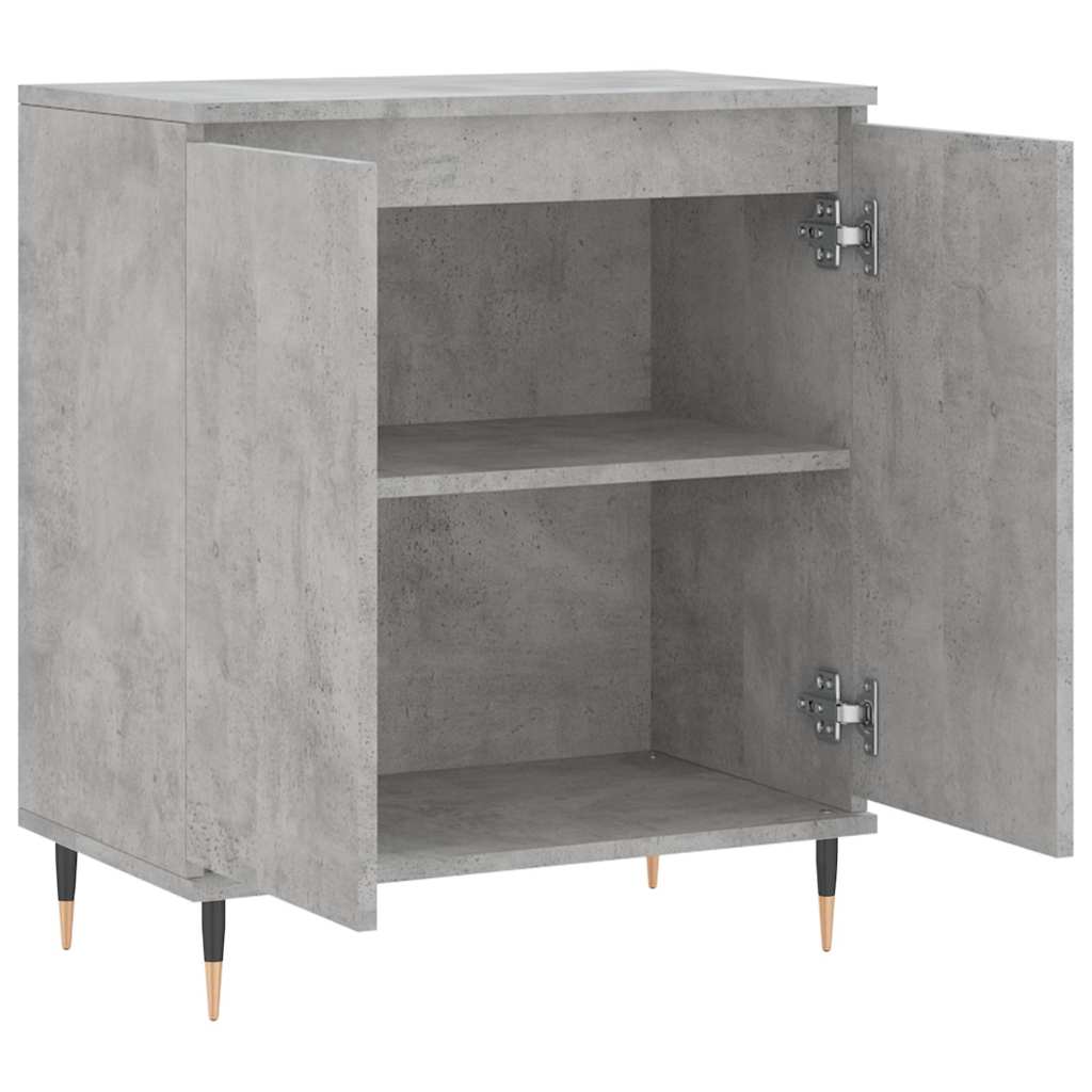 Buffet Gris béton 60x35x70 cm Bois d'ingénierie - XIOS