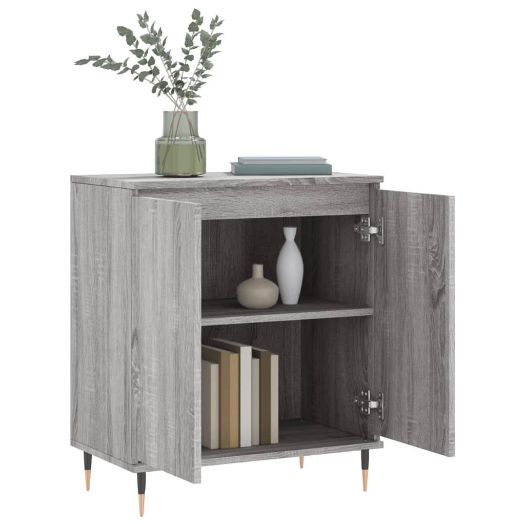 Buffet Sonoma gris 60x35x70 cm Bois d'ingénierie - XIOS